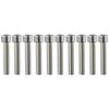 10pcs Stainless Steel Socket Head Cap Screws Silver Countersunk Screws Durable Cup Head  Furniture