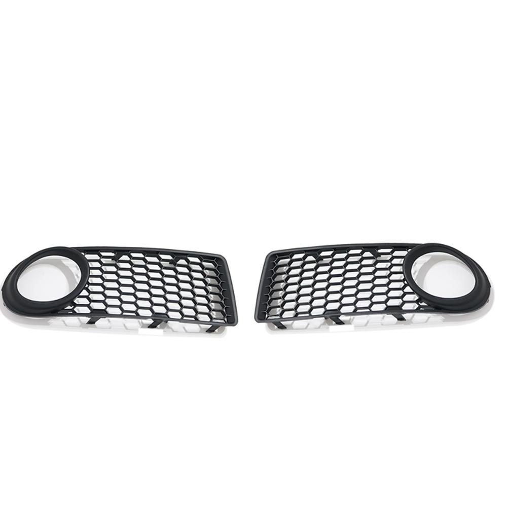 For VW Beetle Cabrio 2006 2007 2008 - 2011 Front Bumper Fog Lamp Light Grille Cover Frame Honeycomb Mesh 1C0807683C 1C0807684C