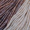 Zhuji natural freshwater pearls89mm Strong light steamed bun abacus beads semi-finished product DIY Handmade jewelry