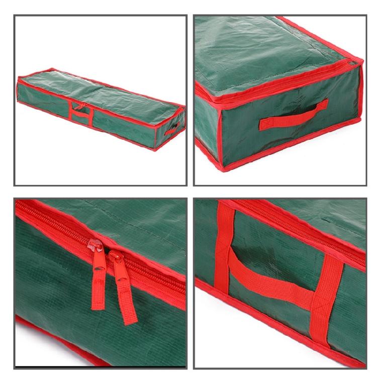 Portable Holiday Gift Wrap Storage Organizer Multi Functional Design Durable Fabric For Seasonal Craft Materials