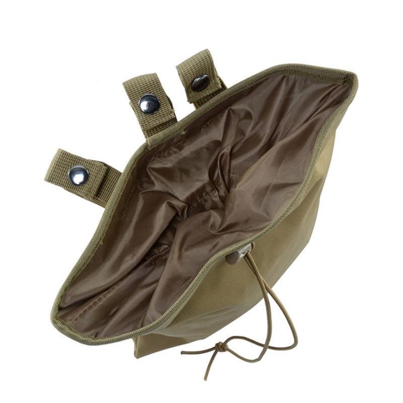 Camouflage Drawstring Waist Pack for Outdoor Tactical Use