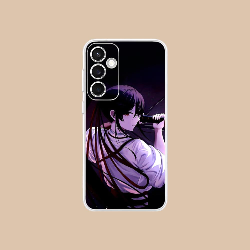 Hell's Paradise Sagiri Phone Case for Samsung Galaxy S25 S24 S23 S22 S21Plus FE Ultra Soft TPU Clear Shockproof Cover