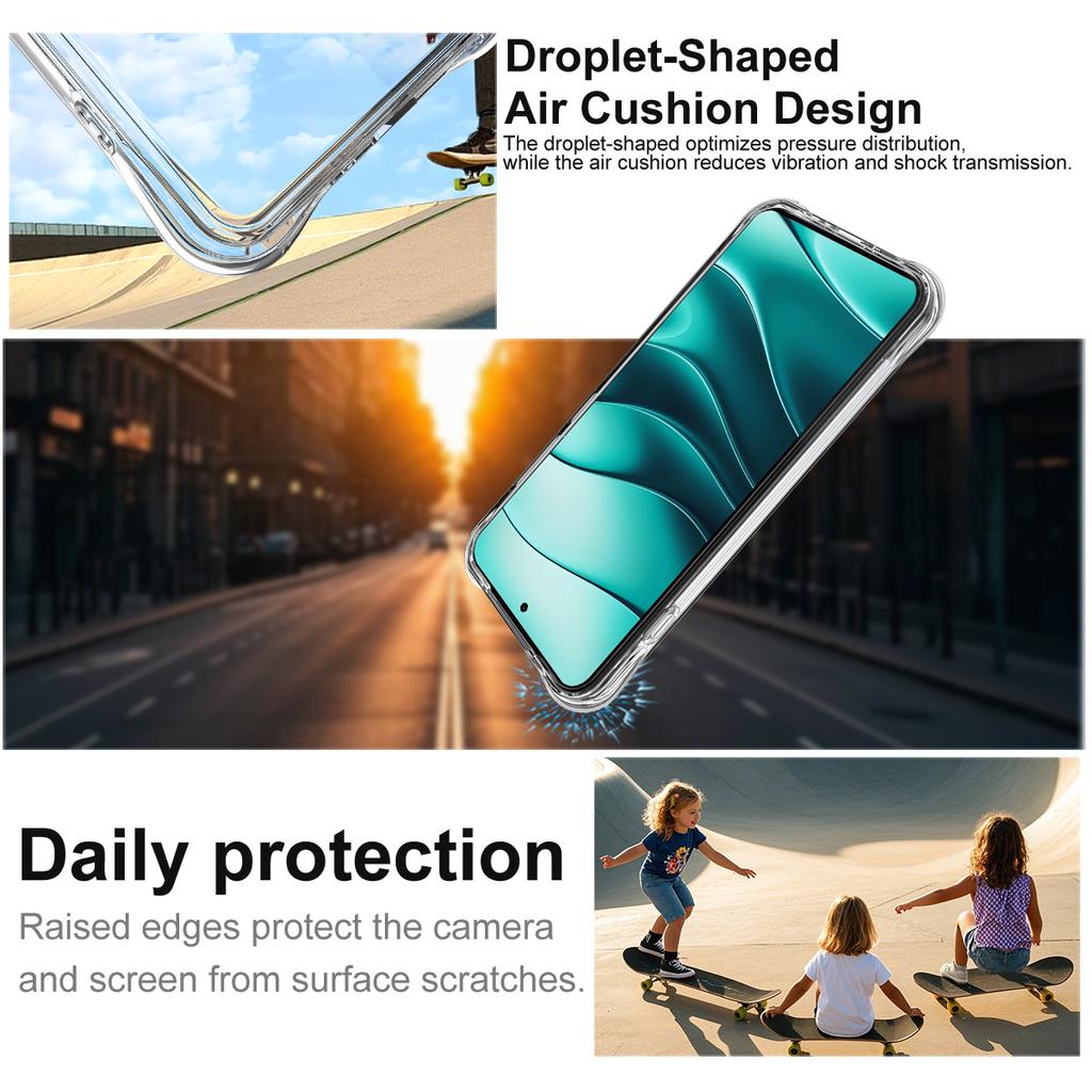 For OnePlus 13T 5G Phone Case IMAK Shock-resistant Soft Case