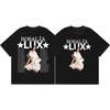 Rosalia Lux Tour 2026 Double Sided Graphic T Shirts Unisex Unisex Fashion Pop Music Tshirt High Quality Cotton Oversized Tshirts