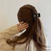 Y2k Sweet and Cool Style Texture Black Series Less Japanese and Korean Temperament Versatile Smudge Disc Hair Grab Clip
