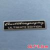 3D Metal SUPERCHARGED Autobiography Car Badge Sticker For Range Rover