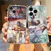 Comic Man Erha and His White Cat Master Transparent Phone Case For iPhone 15 16 14 13 12 11 Pro Max XS X XR SE 7 8 Plus Cover