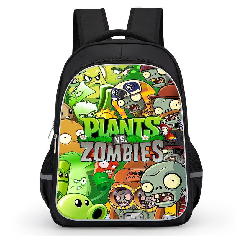 Plants Vs. Zombies Plants Vs. Zombies Anime Backpack Student Bag