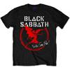 Black Sabbath Koszulka unisex dla dorosłych „Nigdy nie mów umieraj”.