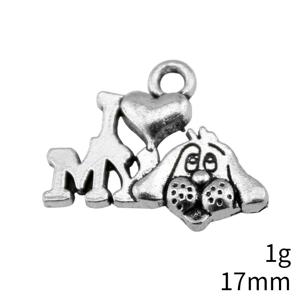 Back To School Charms Italian Bracelet Dog Paw Bear Paw Charms Pendant Clearance Sale Items Pendant Set