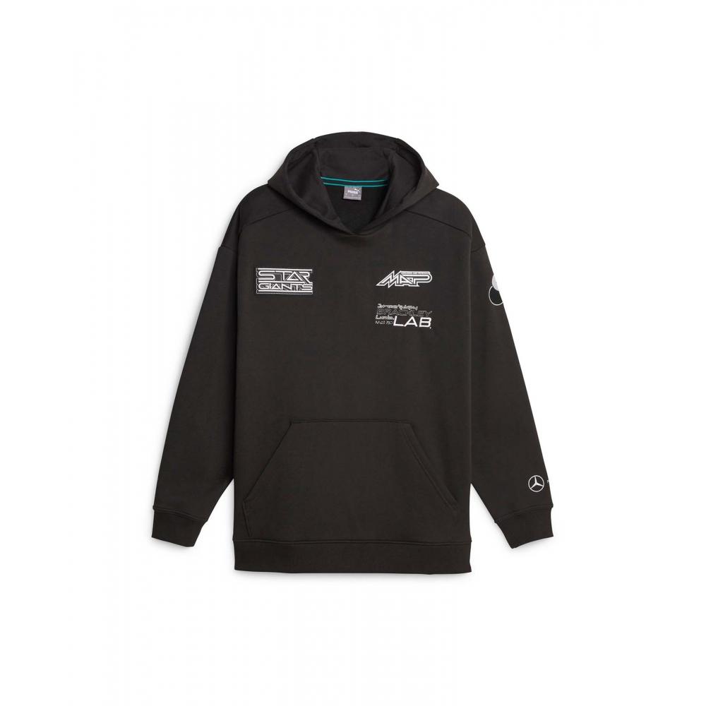 

Толстовка с капюшоном PUMA MAPF1 Garage Crew Черная 621137 01