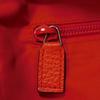 Used 9539 GG Nylon Daypack 387071 7927 Double G Calfskin Drawstring Logo Embossed Orange Red Men's from Japan AUTHENTIC