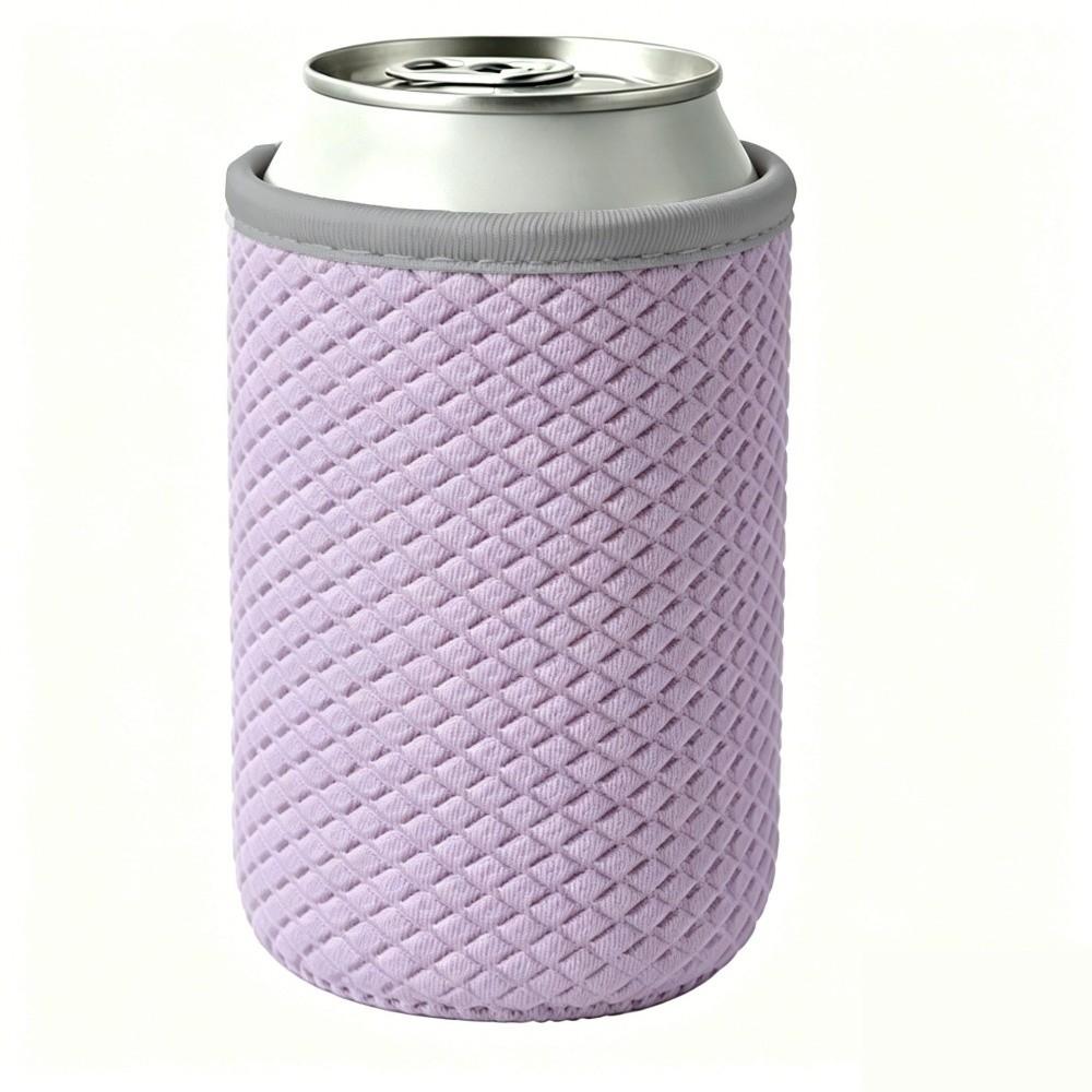 Insulated Can Cooler Insulated Sleeve Neoprene Can Cover New Drink Sleeves Camping Purple
