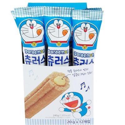 Doraemon Churus Stick Korean Food Snack 240g