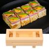 Hot Sushi Press Mold Wooden Rectangular Nigiri Rice Box Sushi Rice Roll Maker Kitchen Gadget Home Restaurant Kichen Tool