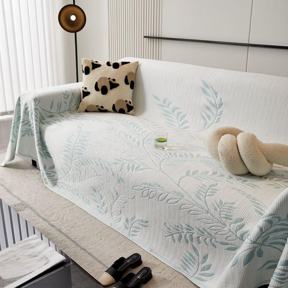 Ice Silk Branch Sofabezug Überwurfdecke Wohnzimmer Paarposition Sommer Camping Picknickdecke Bezug Gefühl von Eis