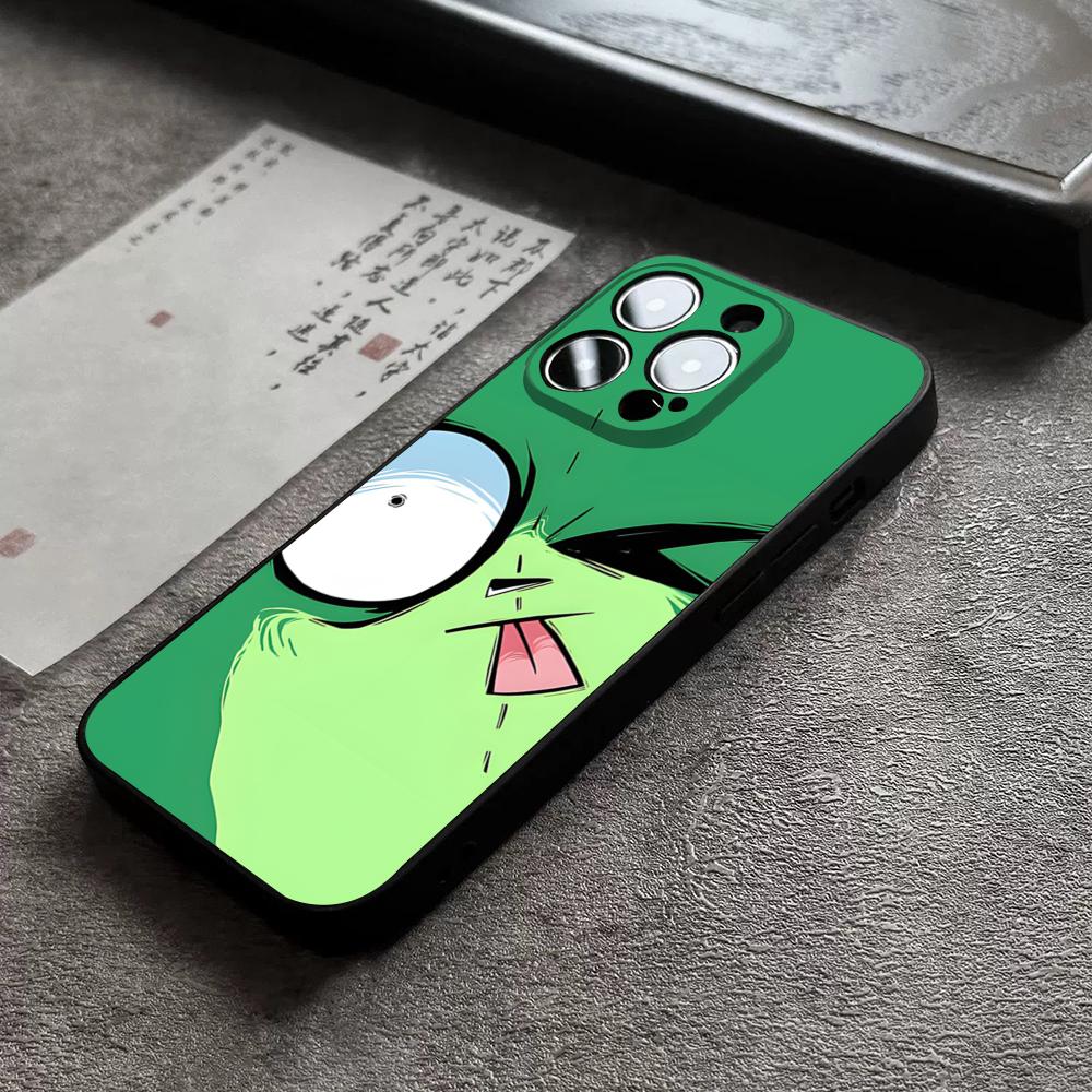 Invader Zim Phone Case For 17 Pro Max For Iphone 14 16 Pro Max 12 15 11 13 Pro Xr X Xs 8 7 Plus Back Cover