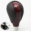 5X Red Leather Automatic Transmission Gear Shift Knob For Lexus ES Is RX GS Gear Head High Quality