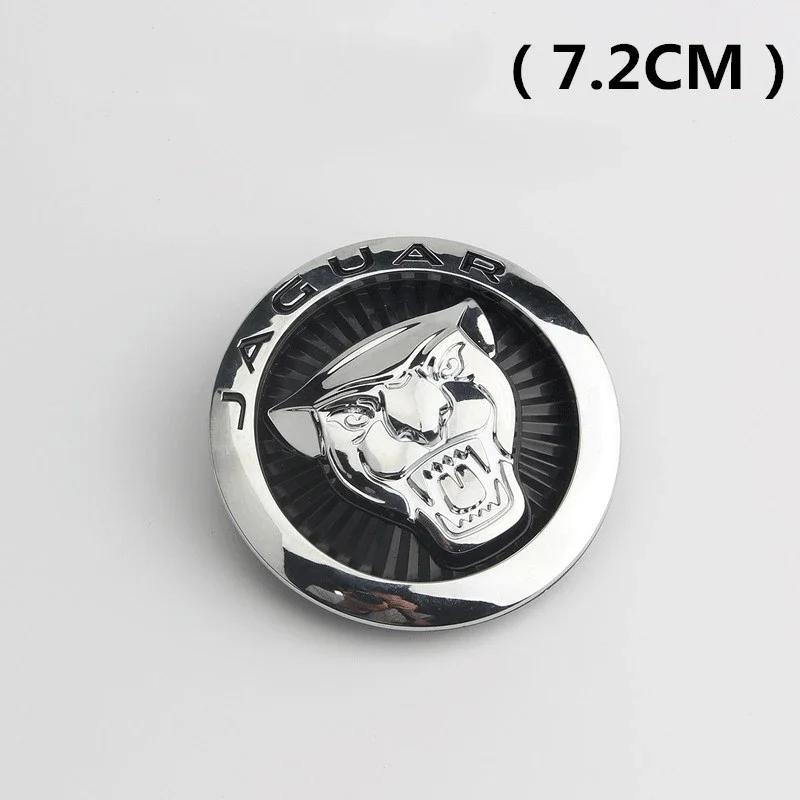 3D ABS Car Front Center Grille Emblem Badge Sticker Decoration For Jaguar X-TYPE F-TYPE S-TYPE XE XF XJ XK XJR XFR XJS1 LL78