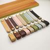Soft Faux Leather Cabinet Handle Easy To Install Scratch-resistant Drawer Handle for Bookcase