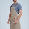 Anti Dirty Kitchen Apron Breathable Barber Apron New Coffee House Uniform
