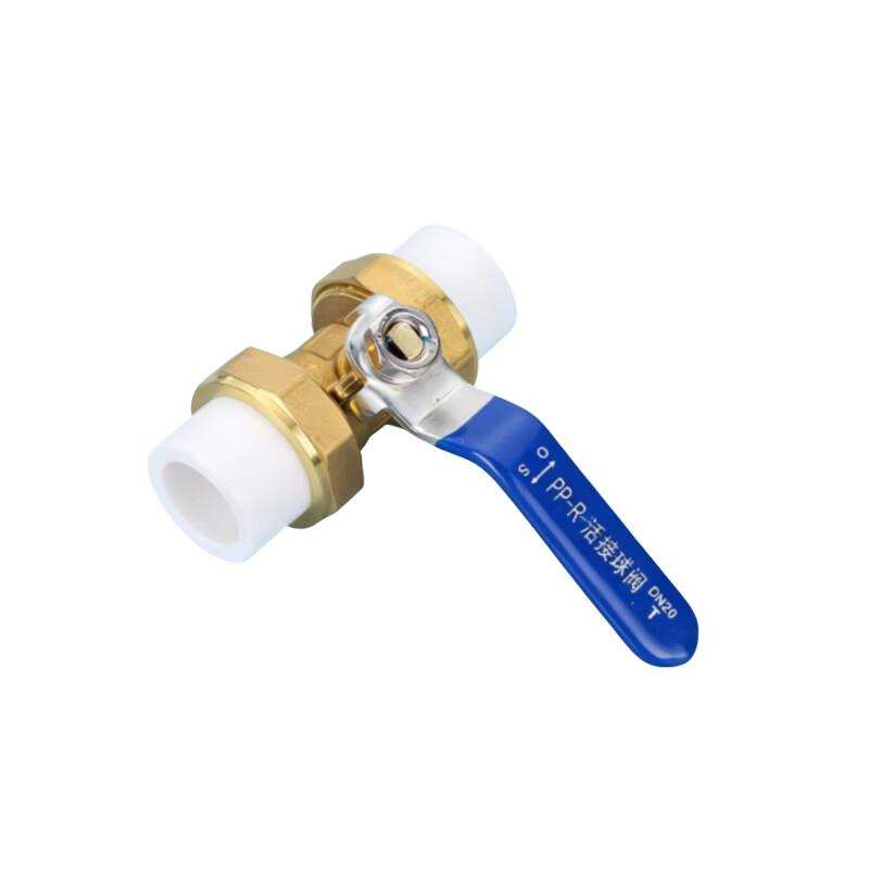Ruiyouli Full Copper PPR Double Union Ball Valve