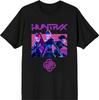 Huntrix Anime Girls Logo Graphic Black T-shirt