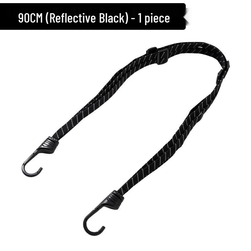 Motorcycle Tie-Down Rope, Helmet Strap, Elastic Band, Bundling Rope for Bicycles and E-Vehicles
