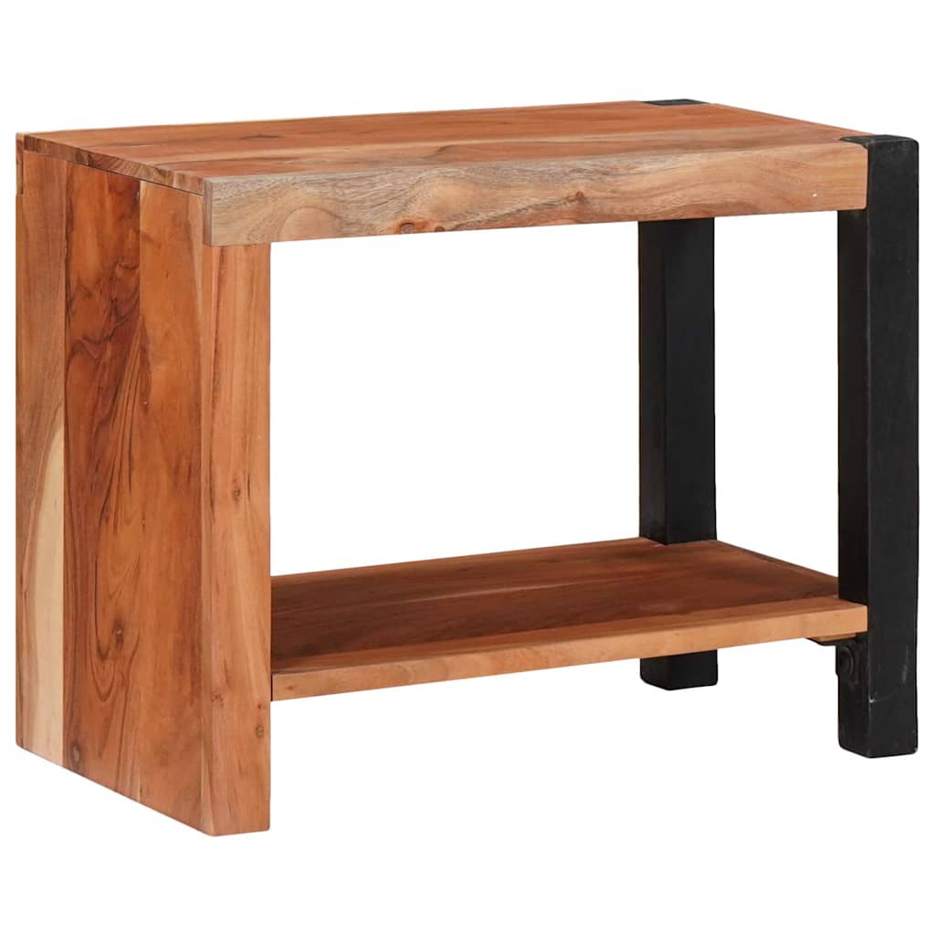 Bookshelf Brown 50 X 30 X 40 Cm Solid Acacia Wood