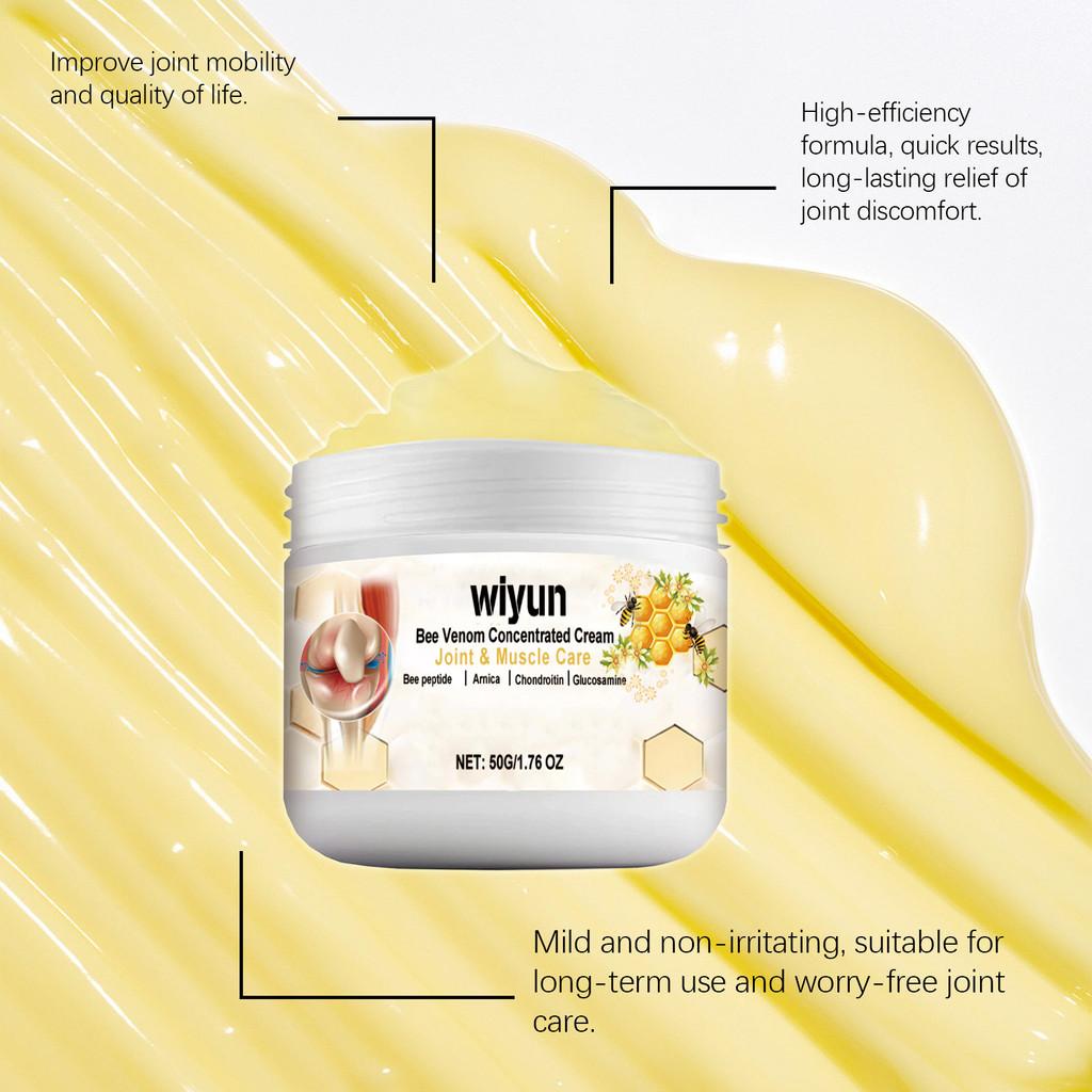 Wiyun Bee Venom Body Care Cream Gentle Moisturizing Treatment For Hands And Knees