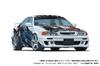Aoshima Bunka Kyozai Lakrits Recoil TRD JZX100 Chaser 195 mm Lång Plastmodell (AOSHIMA) 1/24 (1998) (Toyota)