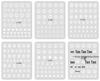 White Gradient Semi-Transparent Butterfly & Heart Shape Nail Art Stickers