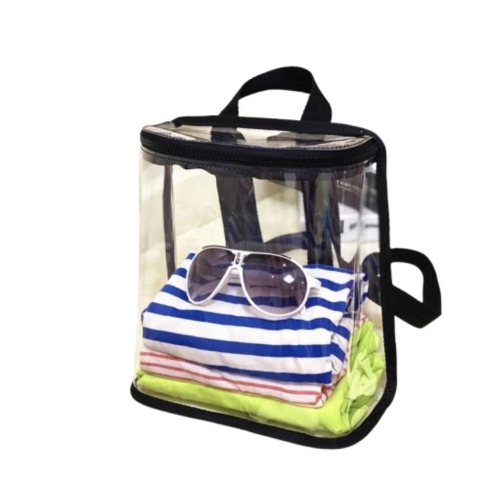 Visible Clear Kids Backpack Large Capacity Beach Waterproof Backpack Swimming Storage Bags  School