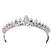 Bride's Crown Alloy Rhinestone King's Crown Hair Band Hair Accessory Bride's Wedding Headwear and Accessories