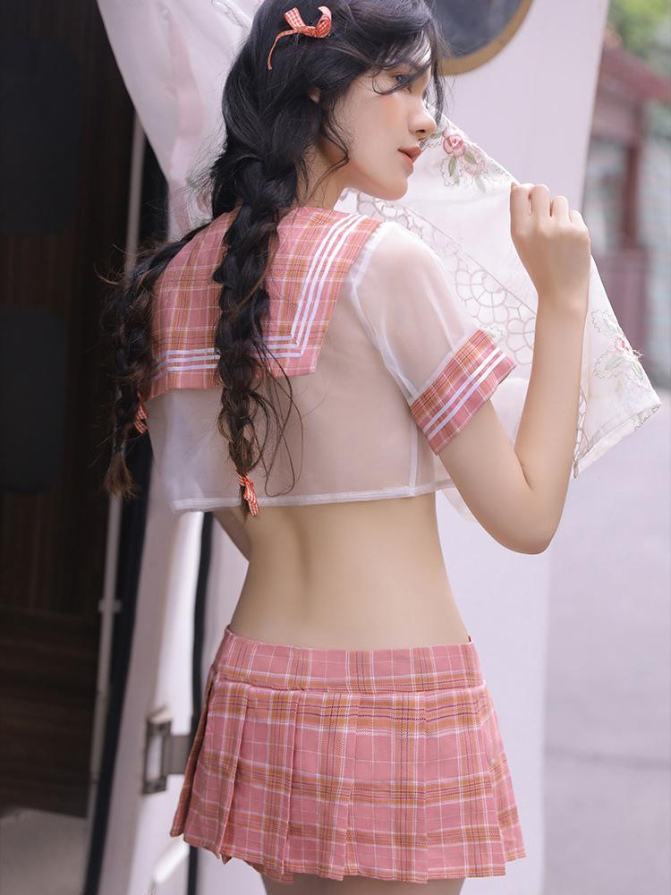 Sexy Lingerie Costume French Maid Dress Hollow Chest Cosplay Servant Lolita Hot Babydoll Dress Uniform Erotic Role Play Costume