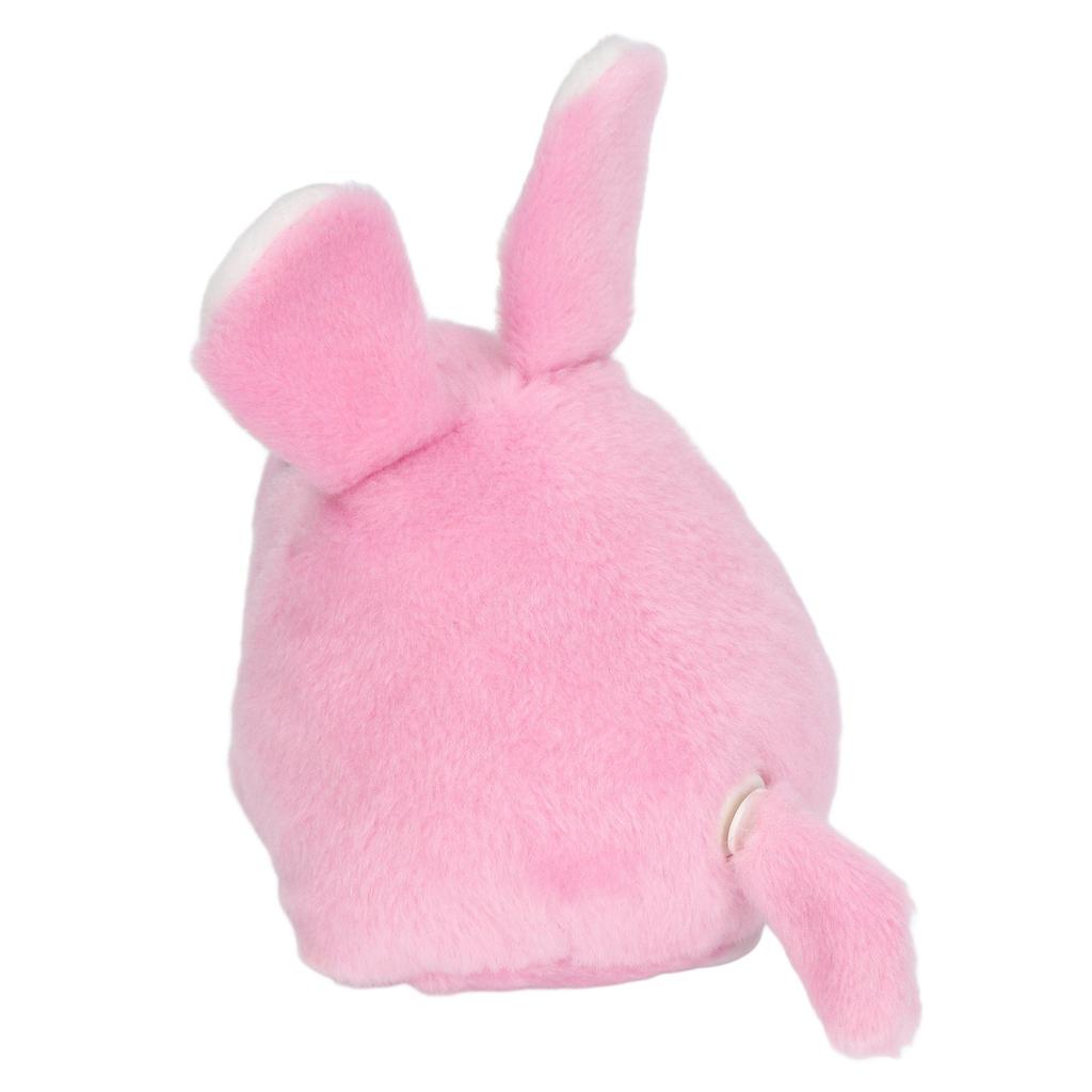 Plush Bunny Clockwork Toy Tail Shaking Rotating Cute Exquisite Fine Workmanship Plush Bunny Toy