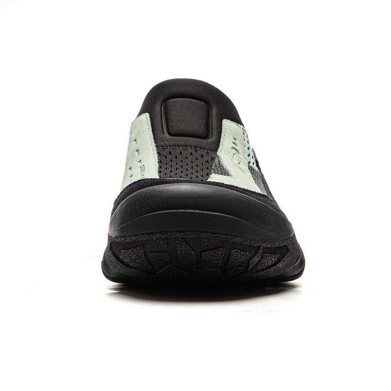 Li Ning CF Trail Lite Casual Comfortable Breathable Shock Absorbing Non-Slip Low-Top Outdoor Hiking Shoes Unisex Hiking Shoes Black Green AHCU035-6