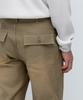 MUSINSA STANDARD Faded Back Satin Fatigue Pants [Beige]