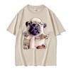 Franc é s Pibble Meme Bulldog Hoodie Suitable for Women Balcony Ladies Kawaii Cute Ladies