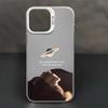 Silver Planet Shell Phone Case for Apple 15/16/17 Pro and 11/12/13/14 Pro Max Models