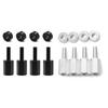 4Pcs UTV Seat Riser Kit with 4 Spacers Seat Lift Up Riser Screws ATV Seat Riser Lift Mount Kits Fit for Can-Am Maverick X3