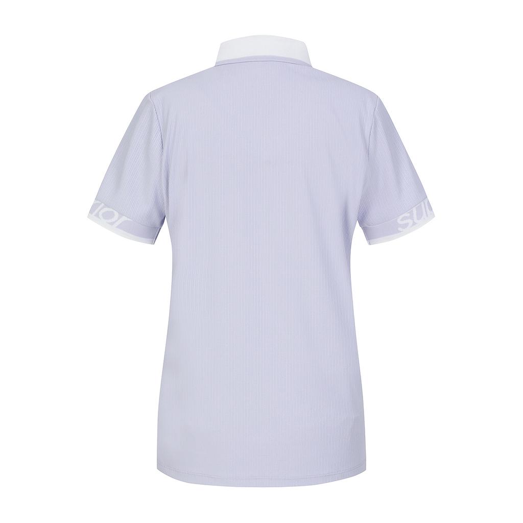 SUPERIOR Women'S Sleeve Point T-Shirt Deep Purple (Iw0Dks20385)