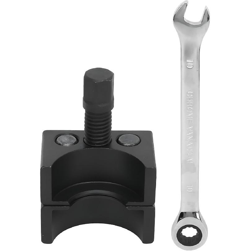 Acouto Suspension Strut Spreader Tool, Suspension Strut Split Hub Steering Knuckle Spreader Strut Mount Remover Tool Ball Joint Splitter