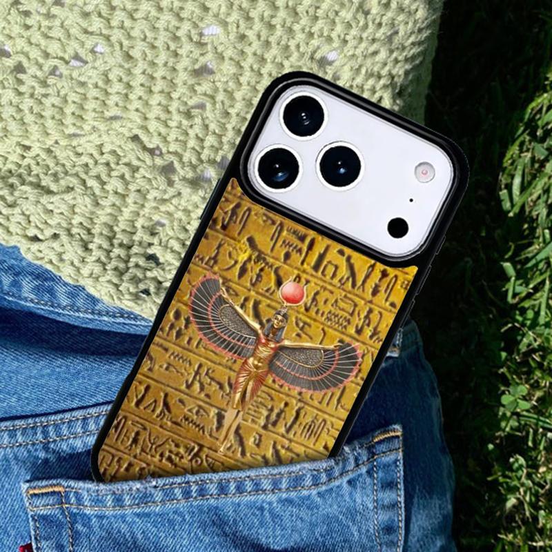 Egypt Nefertiti Anubis Ankh Phone Case Cover Compatible with for IPhone 17air 16e 15 14 13 12 11Pro Max 17 Air