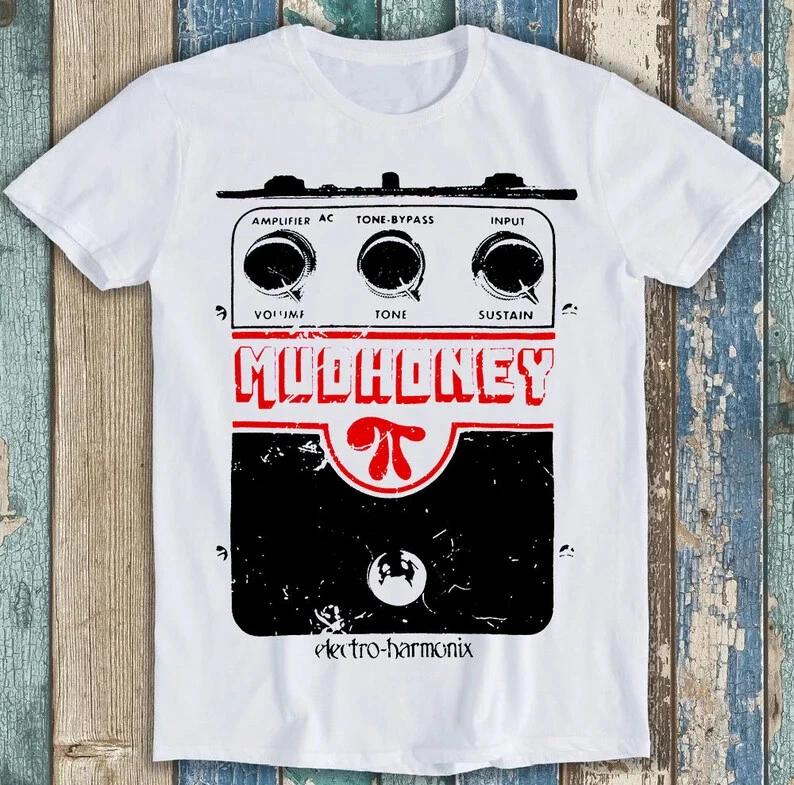 Mudhoney Pedal Rock Music Limited Edition Funny Gift Tee T Shirt Men's and Women's Same Crew Neck Pure Cotton T-shirt