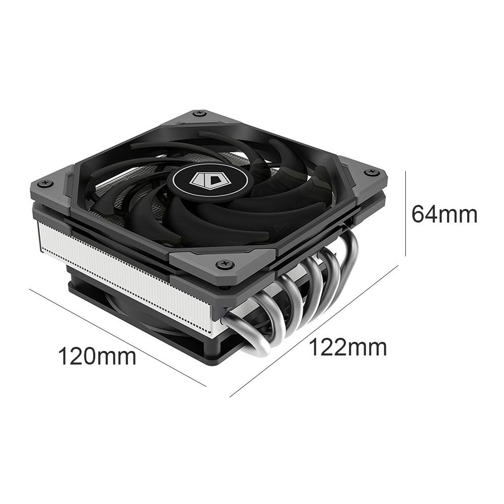Buy ID-COOLING IS-6K 12cm CPU Cooling Fan Slim 6 Heatpipes 4 Pin PWM ...