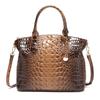 Portable Crossbody Retro Women's Bag Multicolor Crocodile Brahman