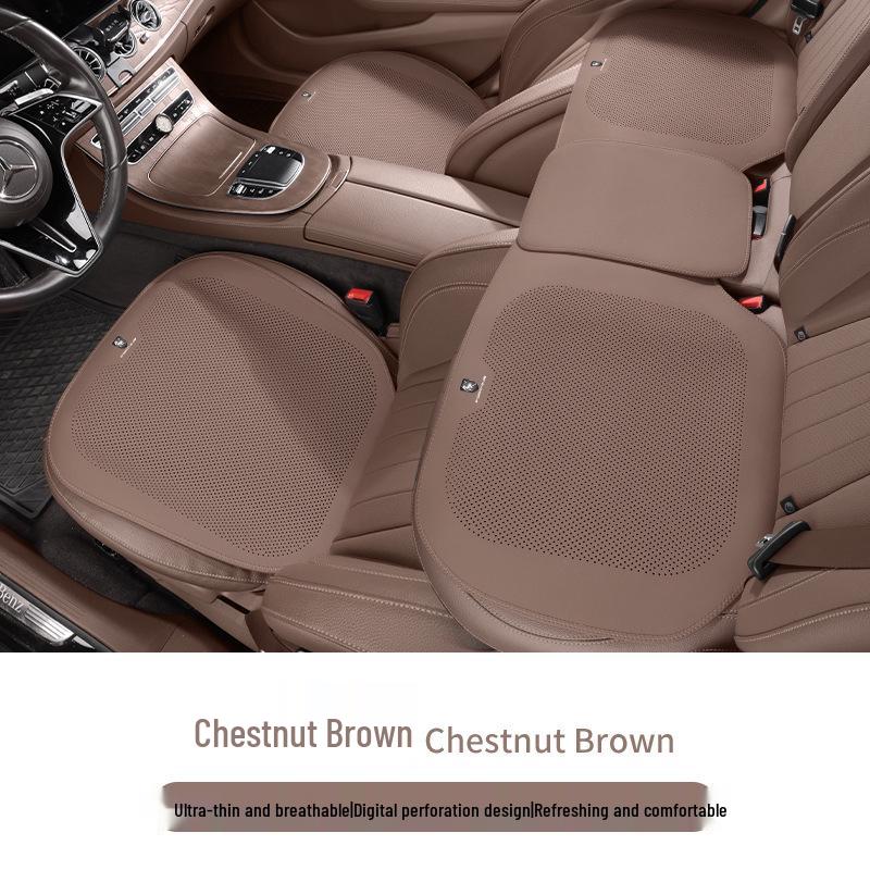 All-Season Breathable Seat Cushions for Dongfeng Fengxing T5 Prosperous Edition, Semi-Covered Lychee Leather