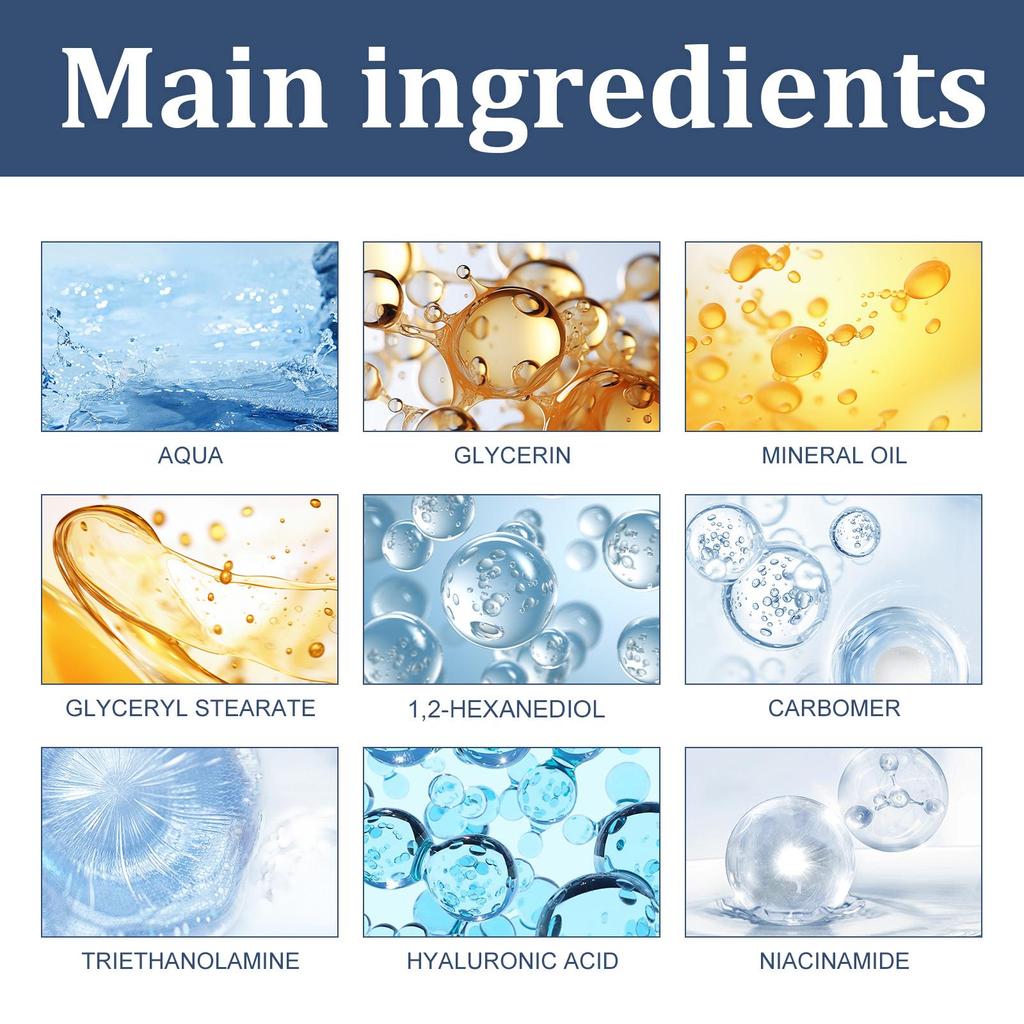 East Moon Men's Face Cream 50ml - Reduces Fine Lines Wrinkles Anti-aging Face Cream Firms Skin Hydrating Facial Moisturizer for Facial Care