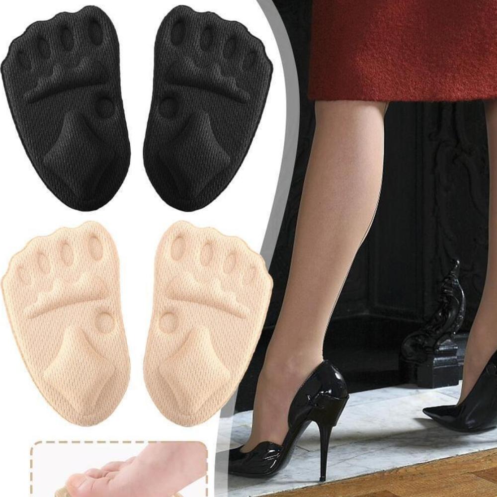 Thickening Metatarsal Foot Pads Foot Protector Half Insole Soft Forefoot Cushion Women